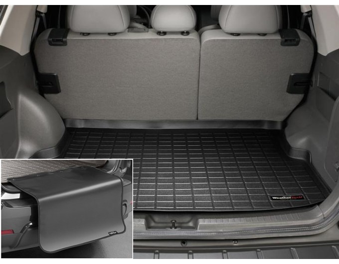 Килимок из захистом WeatherTech Black для Mazda Tribute (mkI-mkII); Mercury Mariner (mkI-mkII)(not hybrid)(with Premium Audio)(trunk) 2000-2010, ціна: 12 821 грн.