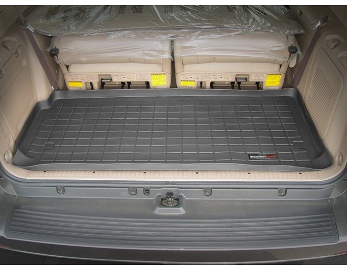Коврик WeatherTech Black для Toyota Sequoia (mkI)(trunk behind 3 row) 2000-2007, цена: 6 692 грн.