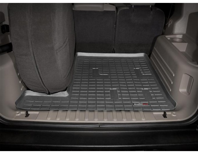 Коврик WeatherTech Black для Hummer H2 (mkI)(internal spare tire)(trunk) 2003-2010, цена: 6 692 грн.