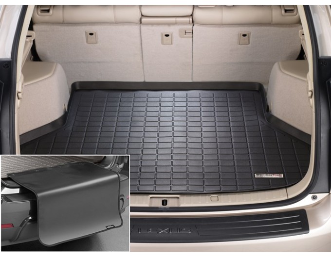 Коврик с защитой WeatherTech Black для Lexus RX (mkII)(trunk) 2004-2008, цена: 12 432 грн.
