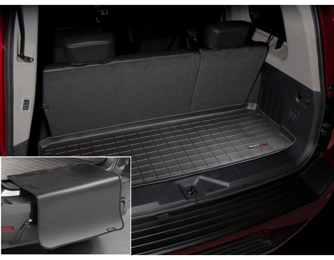 Коврик с защитой WeatherTech Black для Infiniti QX56 (mkI) 2004-2010; Nissan Armada (mkI)(trunk behind 3 row) 2004-2016, цена: 11 284 грн.