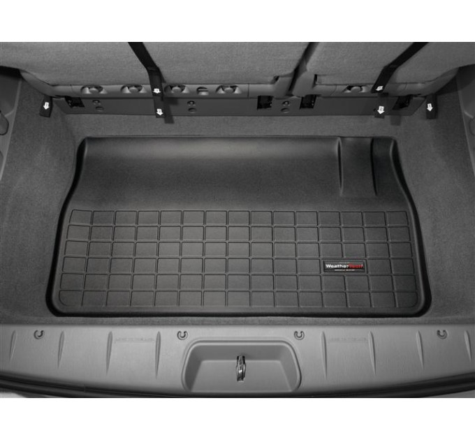 Коврик WeatherTech Black для Dodge Grand Caravan (mkIV-mkV); Chrysler Grand Voyager (mkIV-mkV)(Stow & Go seats)(trunk behind 3 row) 2001-2020, цена: 6 512 грн.