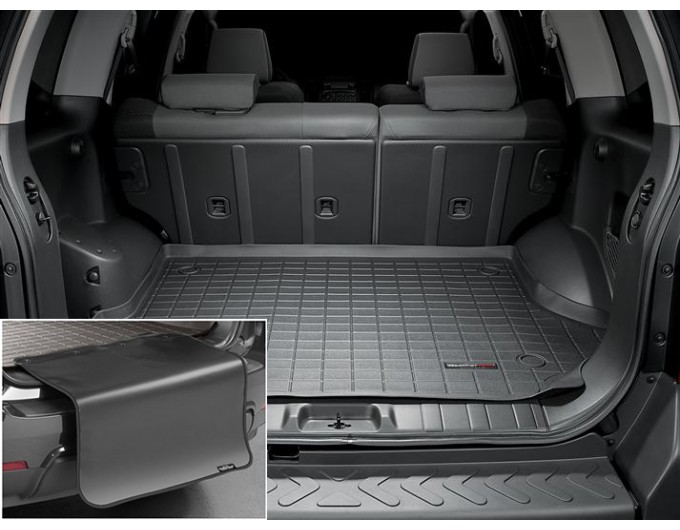 Коврик с защитой WeatherTech Black для Nissan Xterra (N50)(trunk behind 2 row) 2005-2015, цена: 11 853 грн.