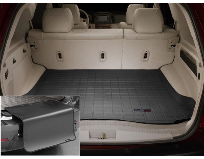 Коврик с защитой WeatherTech Black для Jeep Grand Cherokee (WK)(trunk) 2005-2010, цена: 11 853 грн.