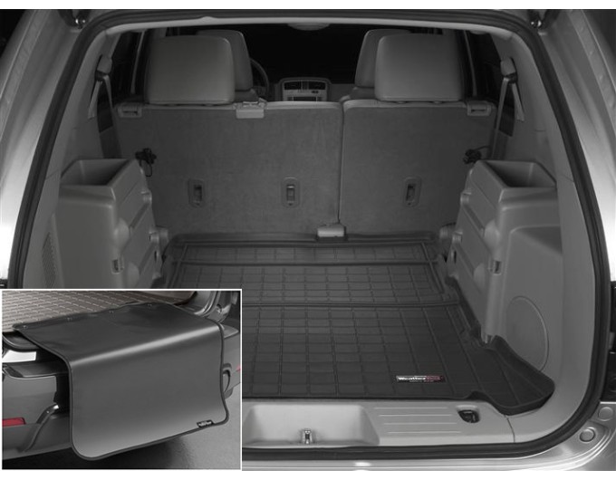 Коврик с защитой WeatherTech Black для Chevrolet Equinox (mkI)(trunk behind 2 row) 2005-2009, цена: 12 432 грн.