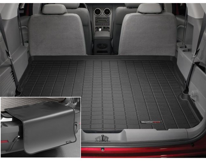 Коврик с защитой WeatherTech Black для Ford Freestyle (mkI)(trunk behind 2 row) 2005-2007, цена: 11 853 грн.