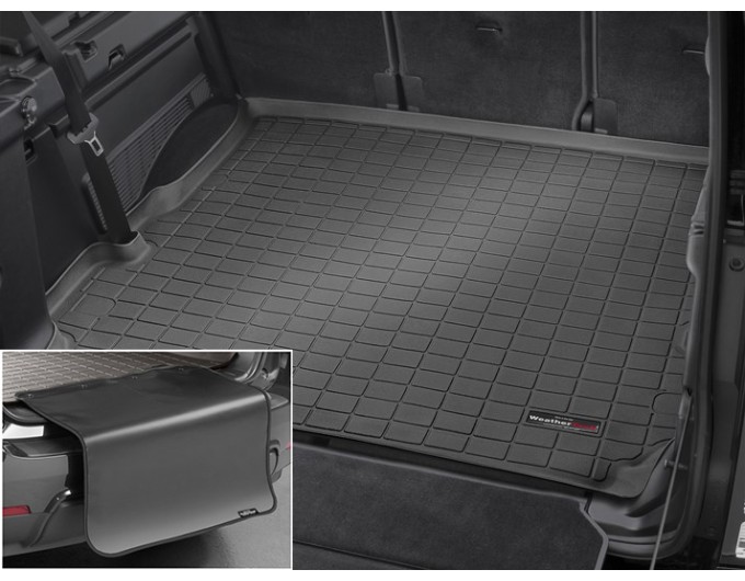 Коврик с защитой WeatherTech Black для Land Rover Discovery (mkIII-mkIV)(no sliding loadspace floor)(trunk behind 2 row) 2005-2016, цена: 12 432 грн.