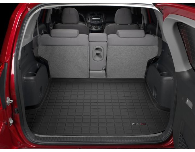 Коврик WeatherTech Black для Toyota RAV4 (mkIII)(2 rows)(trunk behind 2 row) 2005-2012, цена: 6 692 грн.