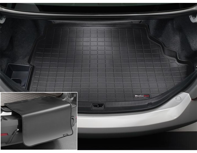 Коврик с защитой WeatherTech Black для Toyota Camry (XV40)(not hybrid)(trunk) 2006-2012, цена: 11 853 грн.