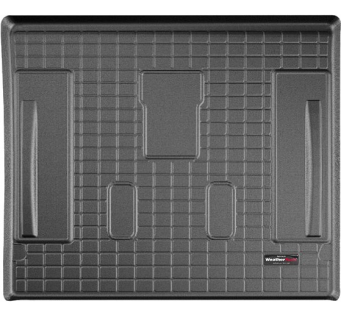 Коврик WeatherTech Black для Cadillac Escalade (mkIII); Chevrolet Tahoe (mkIII)(3 rows)(trunk behind 2 row) 2007-2014, цена: 7 596 грн.