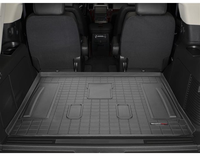 Коврик WeatherTech Black для Cadillac Escalade (mkIII); Chevrolet Tahoe (mkIII)(3 rows)(trunk behind 2 row) 2007-2014, цена: 7 810 грн.