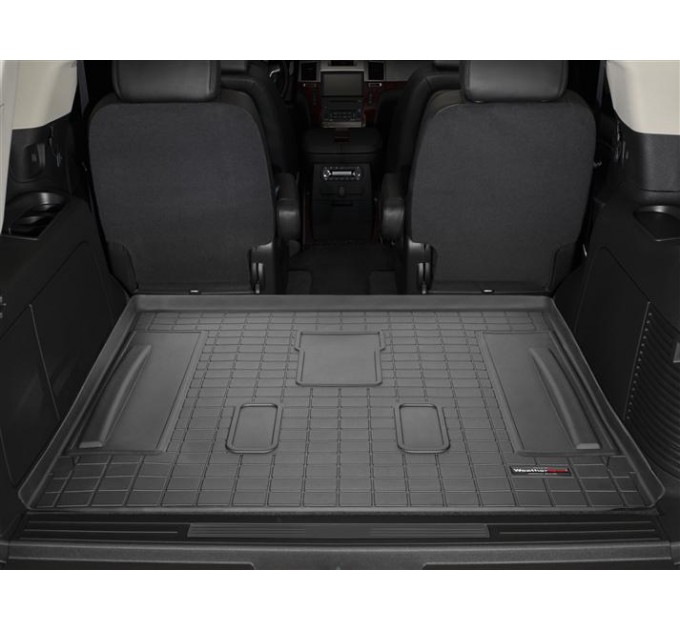 Коврик WeatherTech Black для Cadillac Escalade (mkIII); Chevrolet Tahoe (mkIII)(3 rows)(trunk behind 2 row) 2007-2014, цена: 7 596 грн.