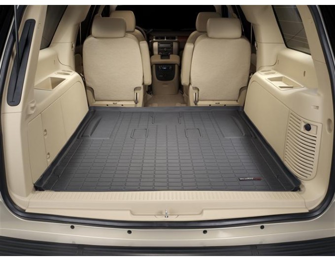 Коврик WeatherTech Black для Cadillac Escalade ESV (mkIII); Chevrolet Suburban (mkX)(trunk behind 2 row) 2007-2014, цена: 7 810 грн.