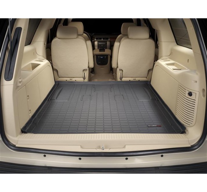 Коврик WeatherTech Black для Cadillac Escalade ESV (mkIII); Chevrolet Suburban (mkX)(trunk behind 2 row) 2007-2014, цена: 7 596 грн.