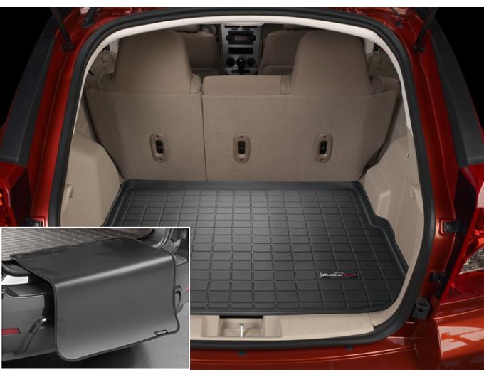 Коврик с защитой WeatherTech Black для Dodge Caliber (mkI)(trunk) 2007-2012, цена: 11 853 грн.