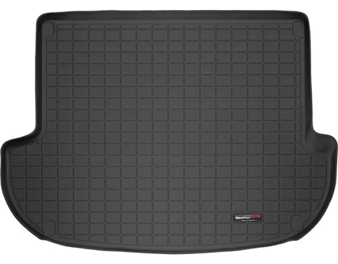 Коврик WeatherTech Black для Hyundai Santa Fe (mkII)(2 rows)(trunk behind 2 row) 2007-2012, цена: 7 362 грн.