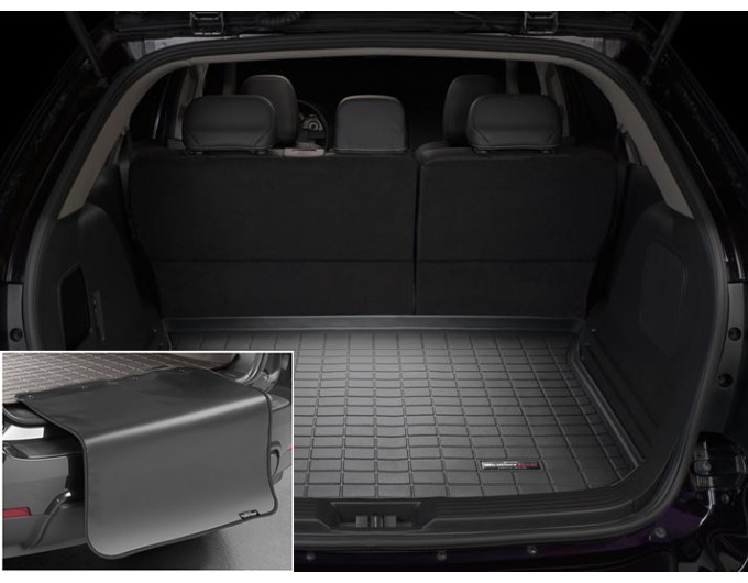 Коврик с защитой WeatherTech Black для Ford Edge; Lincoln MKX (mkI)(trunk behind 2 row) 2007-2015, цена: 11 853 грн.
