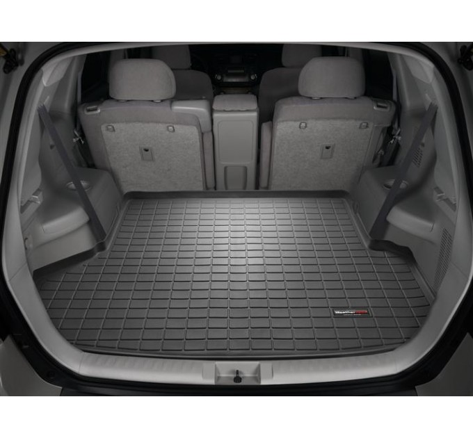 Коврик WeatherTech Black для Toyota Highlander (mkII)(not hybrid)(3 rows)(trunk behind 2 row) 2008-2013, цена: 6 512 грн.