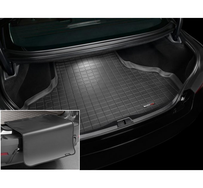Килимок из захистом WeatherTech Black для Lexus LS (mkIV)(no hybrid)(no Executive Rear-Seat Uprade Package)(trunk) 2006-2017, ціна: 10 604 грн.