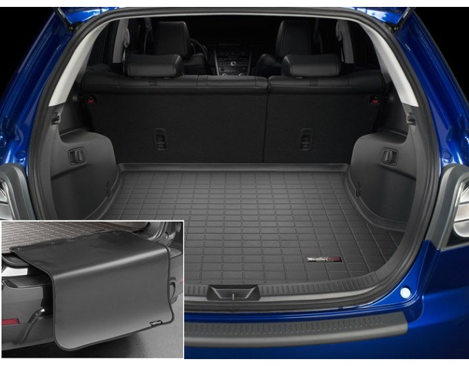 Коврик с защитой WeatherTech Black для Mazda CX-7 (mkI)(trunk behind 2 row) 2007-2012, цена: 12 432 грн.