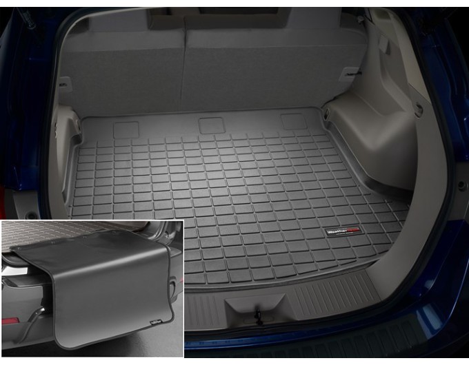 Коврик с защитой WeatherTech Black для Nissan Rogue (mkI)(trunk behind 2 row) 2008-2013, цена: 11 853 грн.