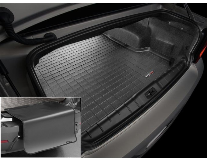 Коврик с защитой WeatherTech Black для Chevrolet Malibu (mkVII)(not hybrid); Saturn Aura (mkI)(trunk) 2007-2012, цена: 11 853 грн.