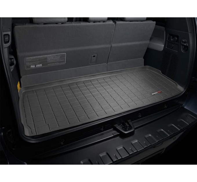 Коврик WeatherTech Black для Toyota Sequoia (mkII)(trunk behind 3 row) 2007-2022, цена: 6 512 грн.