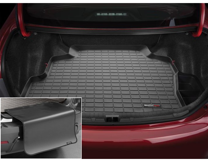 Коврик с защитой WeatherTech Black для Toyota Corolla (mkX)(E140)(sedan)(trunk) 2009-2010, цена: 11 853 грн.