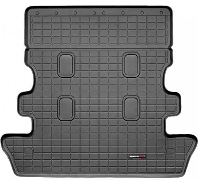 Коврик WeatherTech Black для Toyota Land Cruiser (J200)(7 seats); Lexus LX (mkIII)(7 seats)(3 row not powered)(trunk behind 2 row) 2008→ (EU), цена: 7 596 грн.