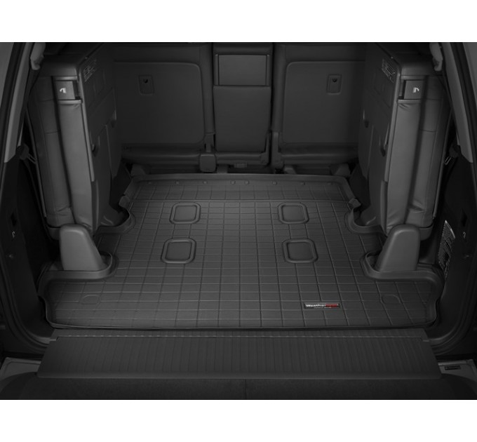 Коврик WeatherTech Black для Toyota Land Cruiser (J200)(7 seats); Lexus LX (mkIII)(7 seats)(3 row not powered)(trunk behind 2 row) 2008→ (EU), цена: 7 596 грн.