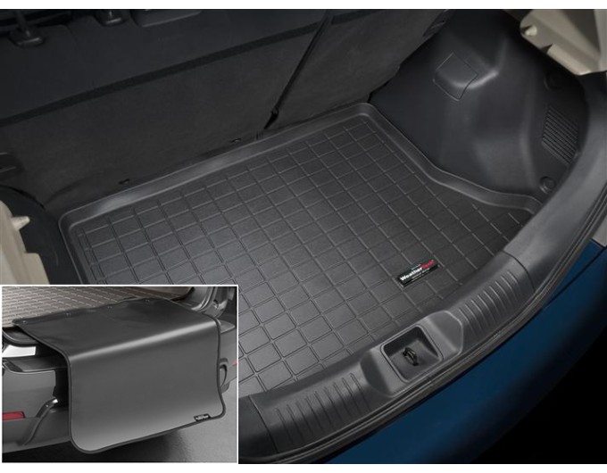 Коврик с защитой WeatherTech Black для Nissan Note (E11)(hatch)(no subwoofer)(trunk) 2007-2012, цена: 11 853 грн.