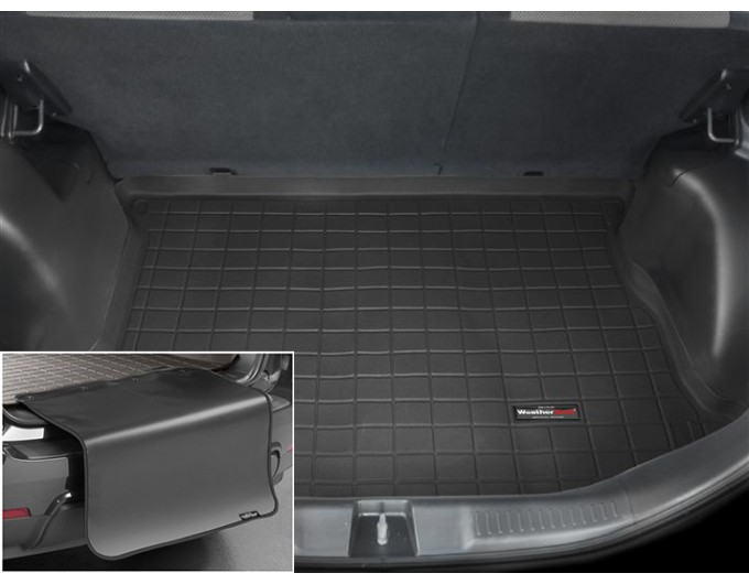 Коврик с защитой WeatherTech Black для Honda Jazz/Fit (mkI)(trunk) 2007-2008, цена: 11 853 грн.