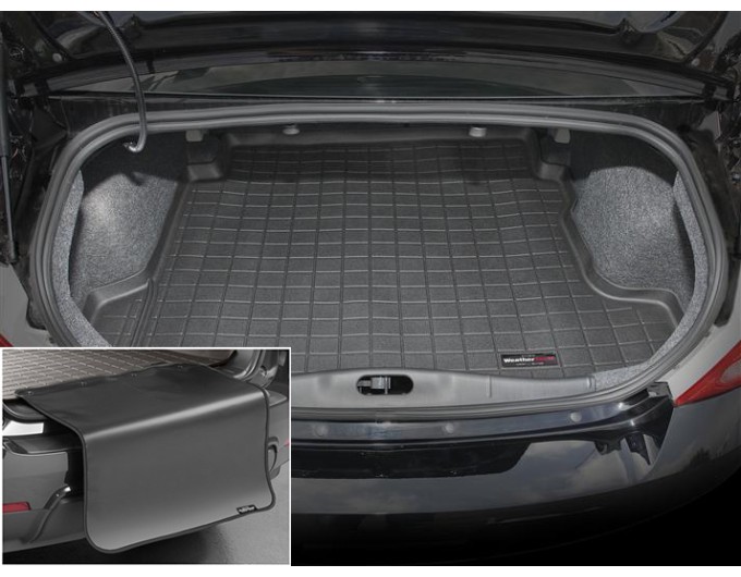 Коврик с защитой WeatherTech Black для Chevrolet Cobalt (mkI)(sedan)(trunk) 2005-2010, цена: 11 853 грн.