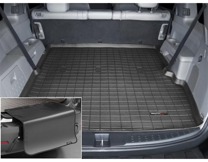 Килимок из захистом WeatherTech Black для Honda Pilot (mkII)(trunk behind 2 row) 2009-2015, ціна: 13 448 грн.