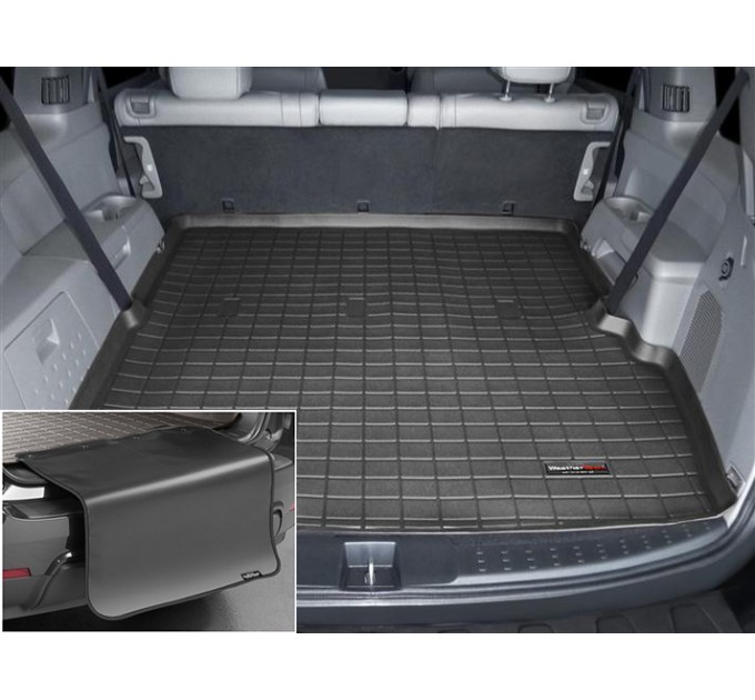Килимок из захистом WeatherTech Black для Honda Pilot (mkII)(trunk behind 2 row) 2009-2015, ціна: 12 432 грн.