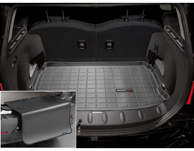 Коврик с защитой WeatherTech Black для Mini Clubman (mkI)(R55)(with double floor)(trunk) 2007-2014, цена: 11 853 грн.