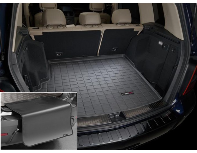 Коврик с защитой WeatherTech Black для Mercedes-Benz GLK-Class (X204)(trunk) 2010-2015, цена: 13 012 грн.