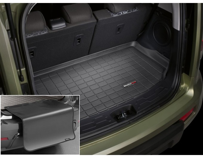 Коврик с защитой WeatherTech Black для Kia Soul (mkI)(trunk) 2008-2013, цена: 11 284 грн.