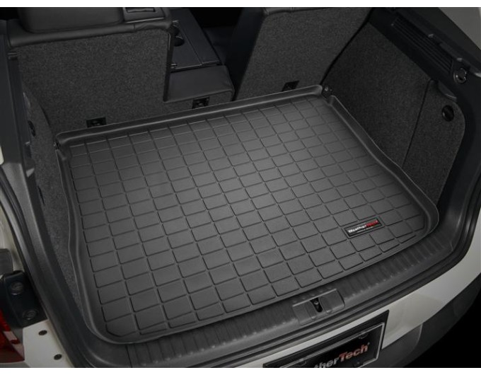 Коврик WeatherTech Black для Volkswagen Tiguan (mkI)(with spare tire/cargo organizer)(trunk) 2007-2017, цена: 6 692 грн.