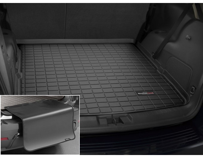 Коврик с защитой WeatherTech Black для Fiat Freemont; Dodge Journey (mkI)(trunk behind 2 row) 2008-2020, цена: 11 853 грн.