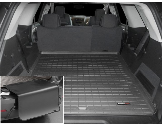 Коврик с защитой WeatherTech Black для GMC Acadia; Saturn Outlook (mkI)(trunk behind 2 row) 2007-2017, цена: 12 432 грн.
