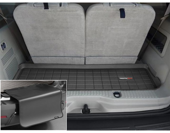 Коврик с защитой WeatherTech Black для Ford Explorer (mkIII); Mercury Mountaineer (mkIV)(3 rows)(trunk behind 3 row) 2006-2010, цена: 11 284 грн.