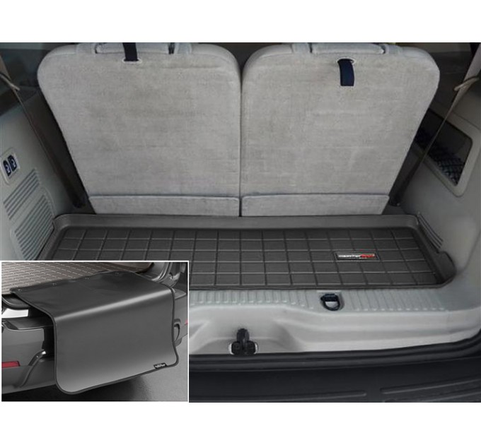 Коврик с защитой WeatherTech Black для Ford Explorer (mkIII); Mercury Mountaineer (mkIV)(3 rows)(trunk behind 3 row) 2006-2010, цена: 9 625 грн.
