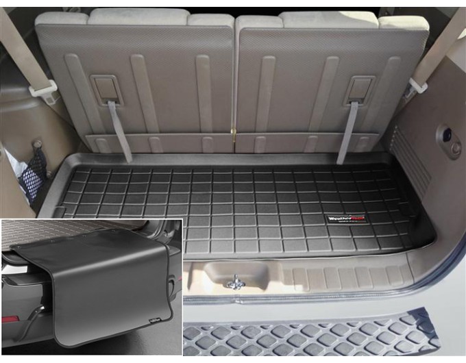 Коврик с защитой WeatherTech Black для Nissan Pathfinder (mkIII)(trunk behind 3 row) 2005-2012, цена: 11 284 грн.