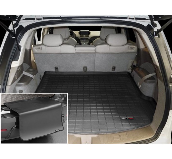 Килимок из захистом WeatherTech Black для Acura MDX (mkII)(trunk behind 2 row) 2007-2013, ціна: 12 432 грн.