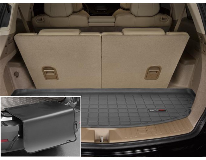 Коврик с защитой WeatherTech Black для Acura MDX (mkII)(trunk behind 3 row) 2007-2013, цена: 11 853 грн.
