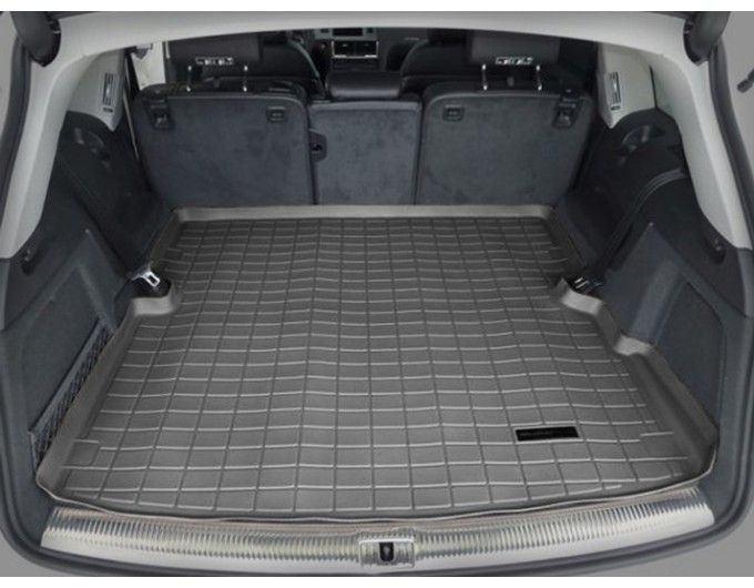 Коврик WeatherTech Black для Audi Q7 (mkI)(trunk behind 2 row) 2005-2015, цена: 7 362 грн.