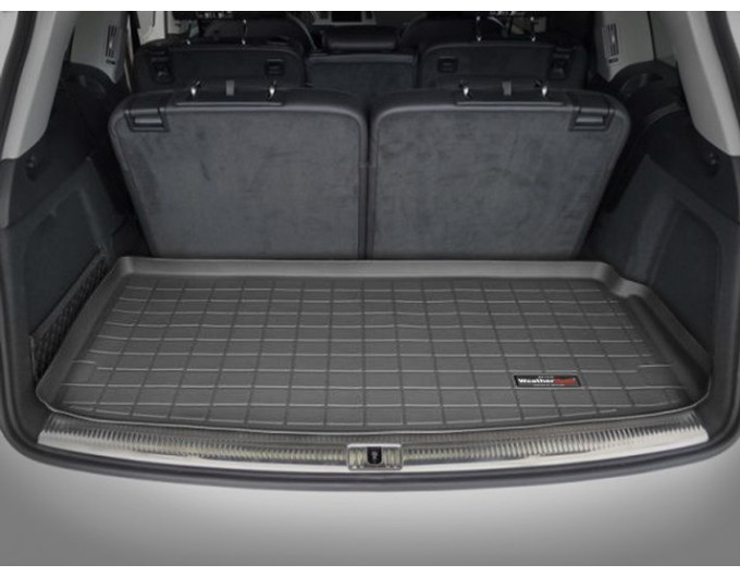 Коврик WeatherTech Black для Audi Q7 (mkI)(trunk behind 3 row) 2005-2015, цена: 6 692 грн.