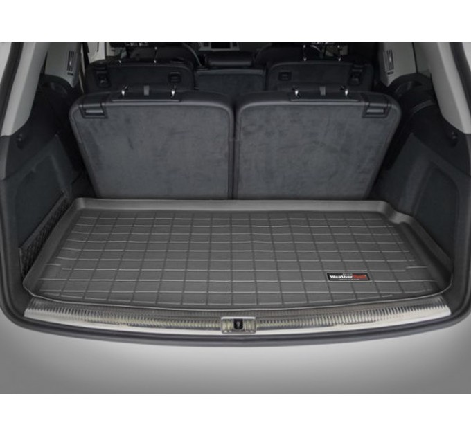 Коврик WeatherTech Black для Audi Q7 (mkI)(trunk behind 3 row) 2005-2015, цена: 6 512 грн.