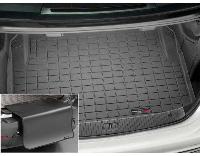 Коврик с защитой WeatherTech Black для Mercedes-Benz E-Class (W212)(sedan)(with folding rear seats)(trunk) 2010-2016, цена: 12 432 грн.
